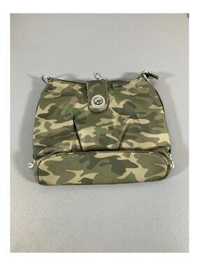Baggallini Sorrento Hobo Bag - Olive Camo, RFID-Blocking, Adjustable Strap
